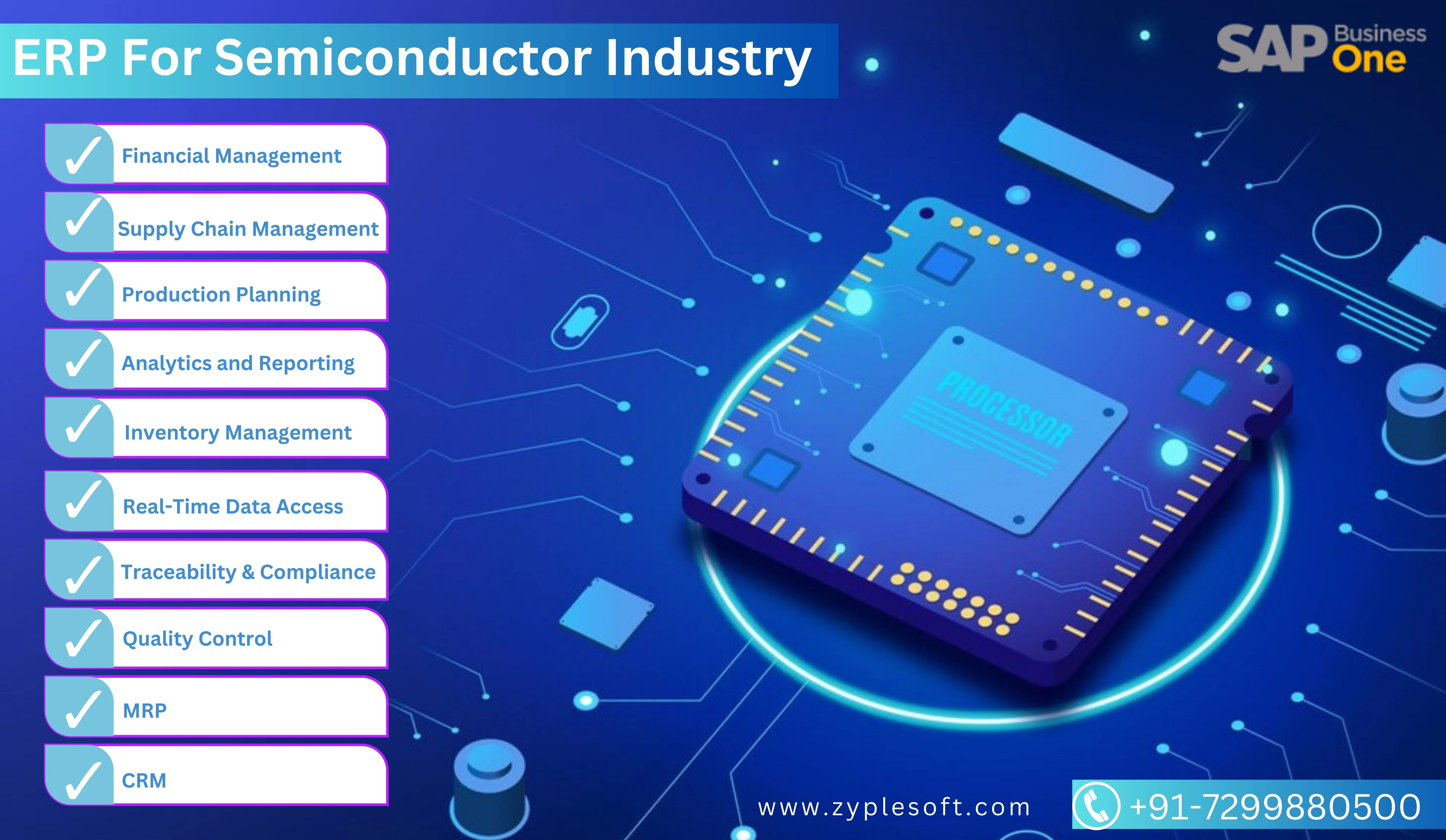 SAP Business One ERP for semiconductor industry
