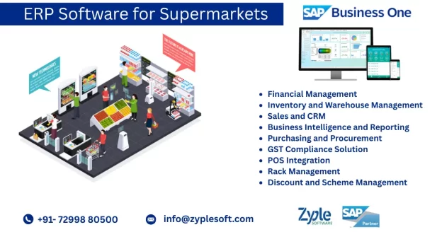 ERP Software for Supermarkets