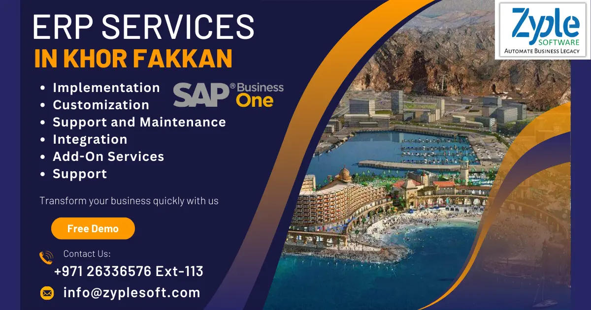ERP Services in Khor Fakkan