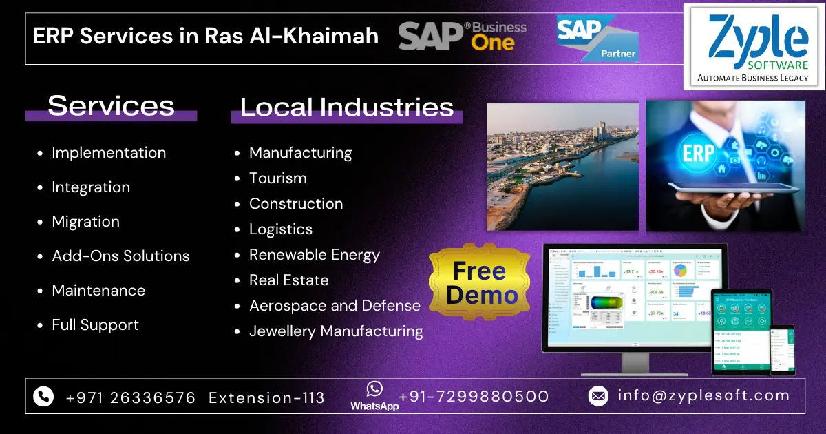 ERP Services in Ras Al-Khaimah