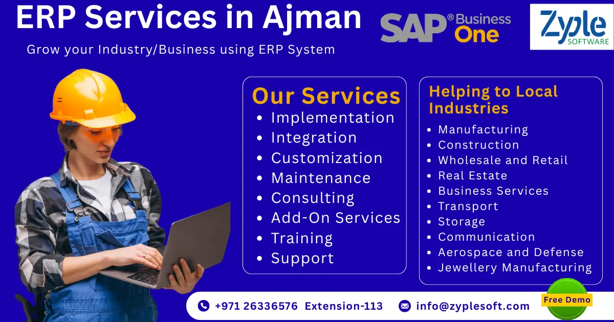 ERP Services in Ajman