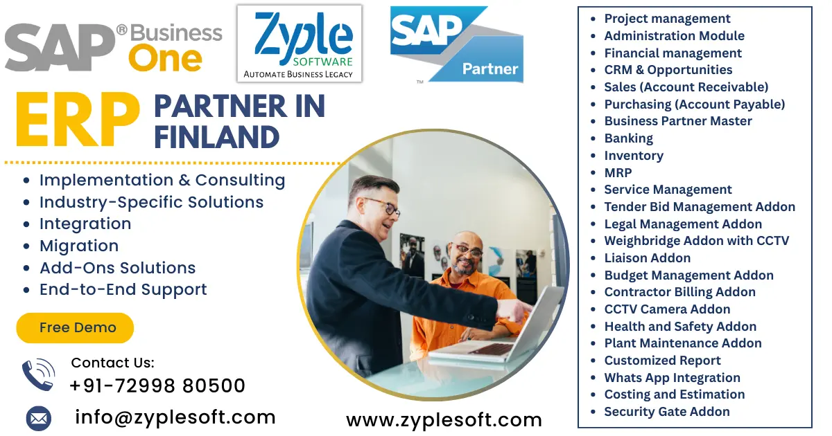 SAP Business One Partner in Finland