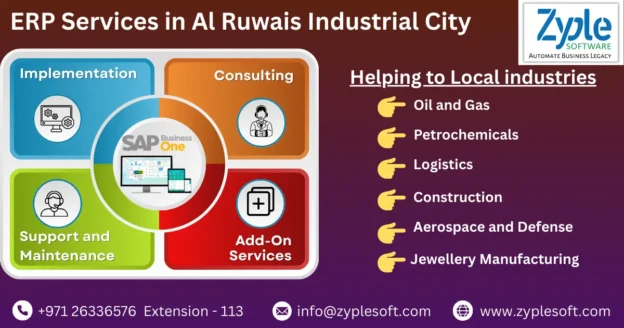 ERP Services in Al Ruwais Industrial City
