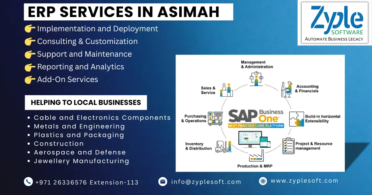 ERP Services in Asimah