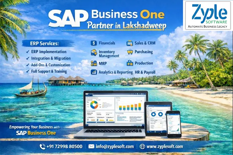 SAP Business One Partner in Lakshadweep