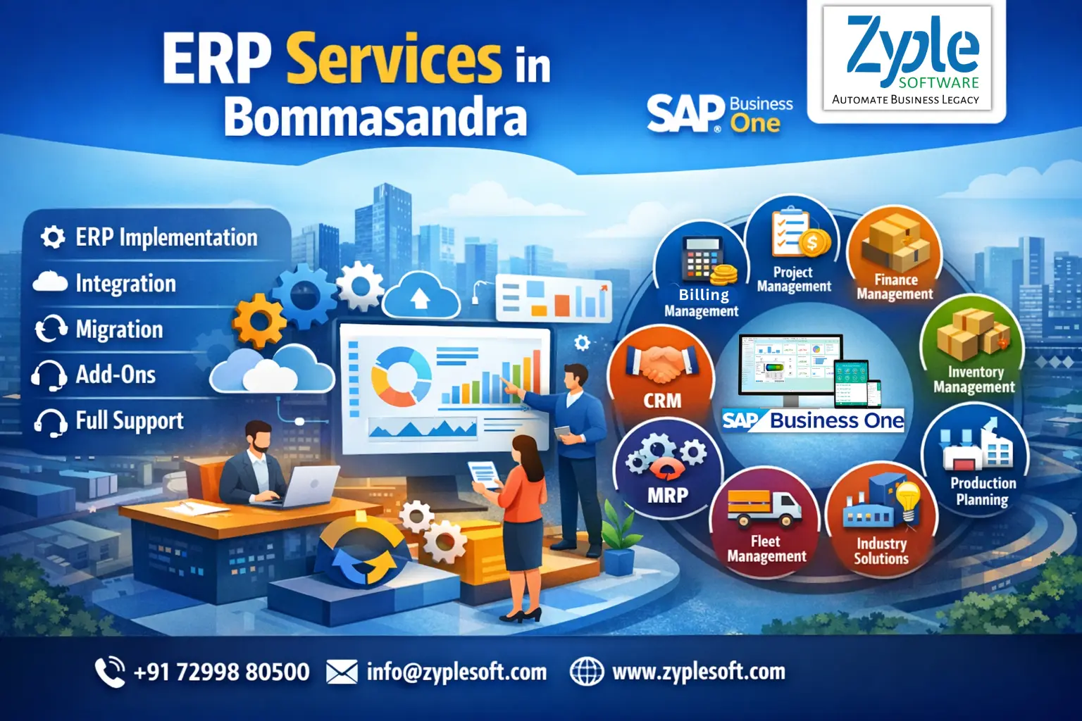 ERP Services in Bommasandra