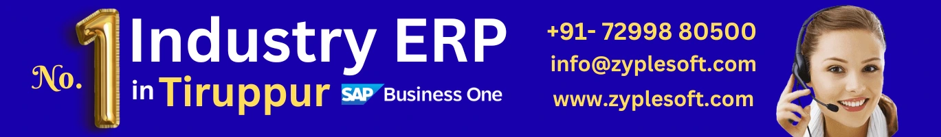 ERP Software in Tiruppur