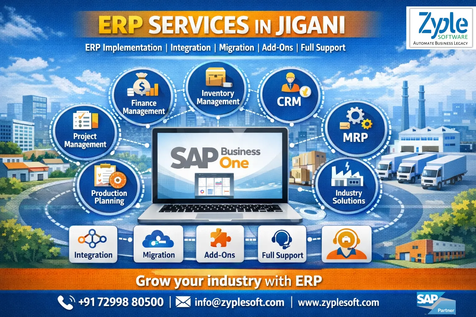 ERP Services in Jigani