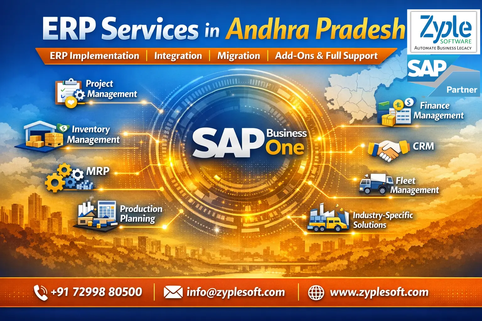 ERP Services in Andhra Pradesh