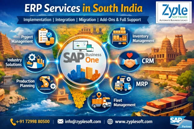 erp services in south India