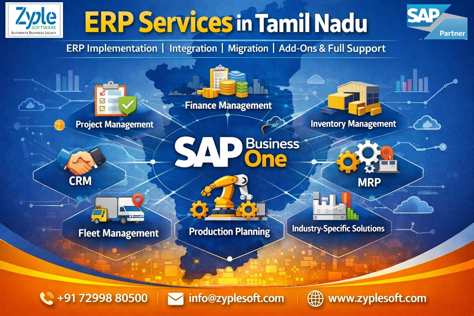 ERP Services in Tamil Nadu