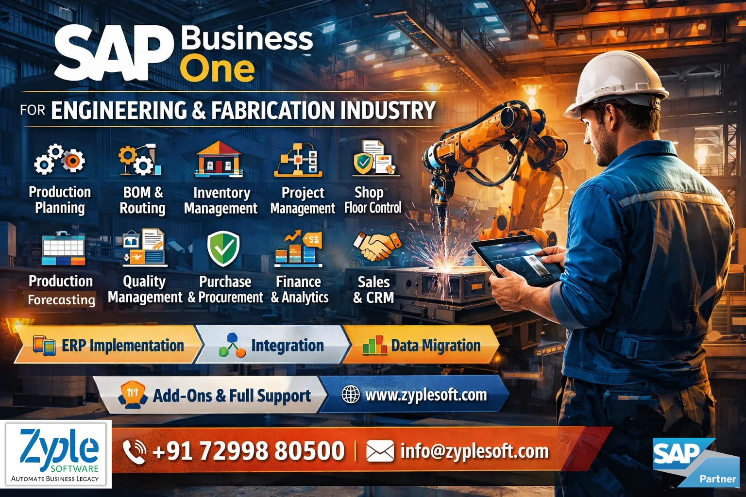 SAP Business One for Engineering and Fabrication Industry