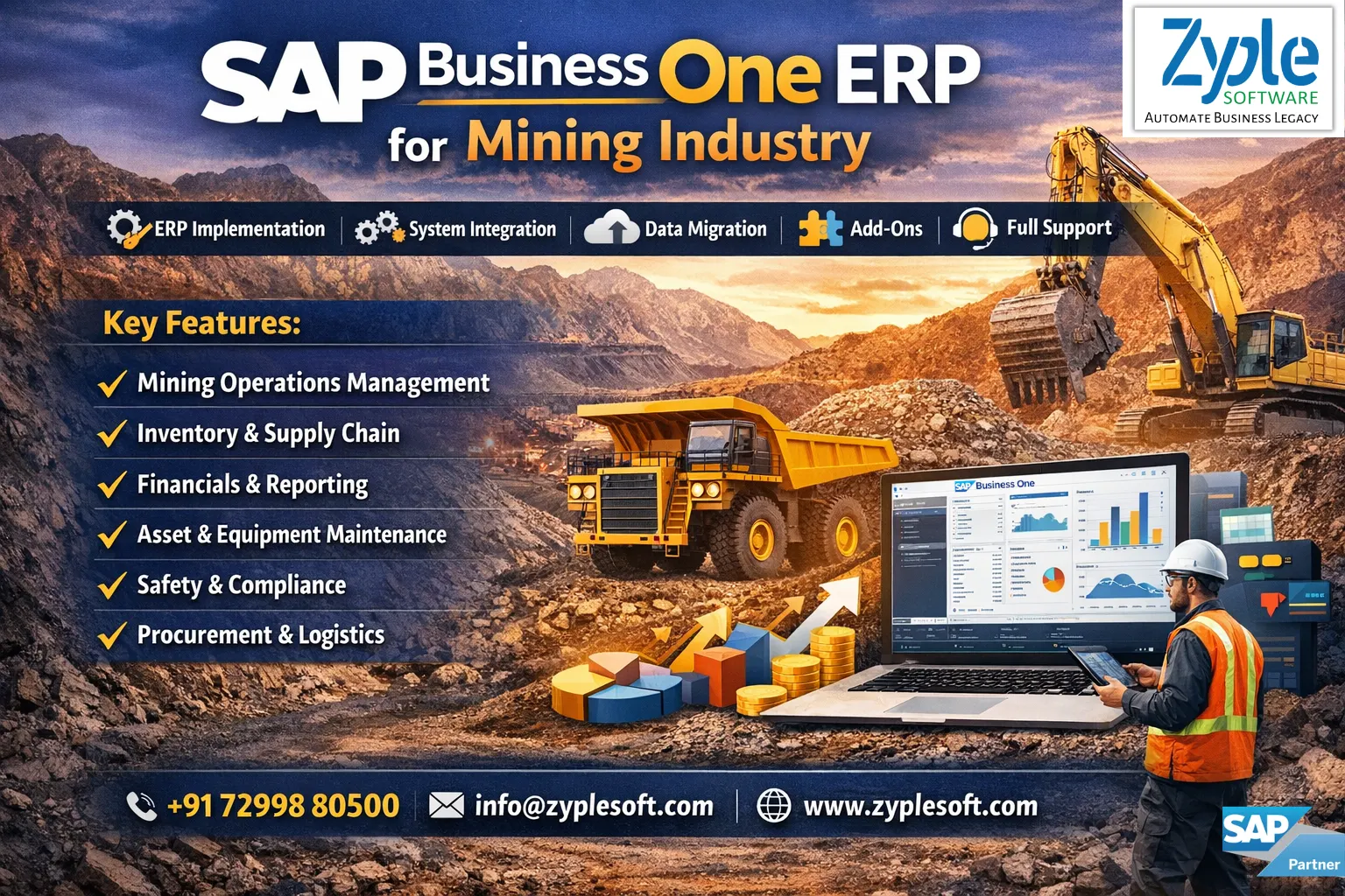 SAP Business One ERP for Mining Industry