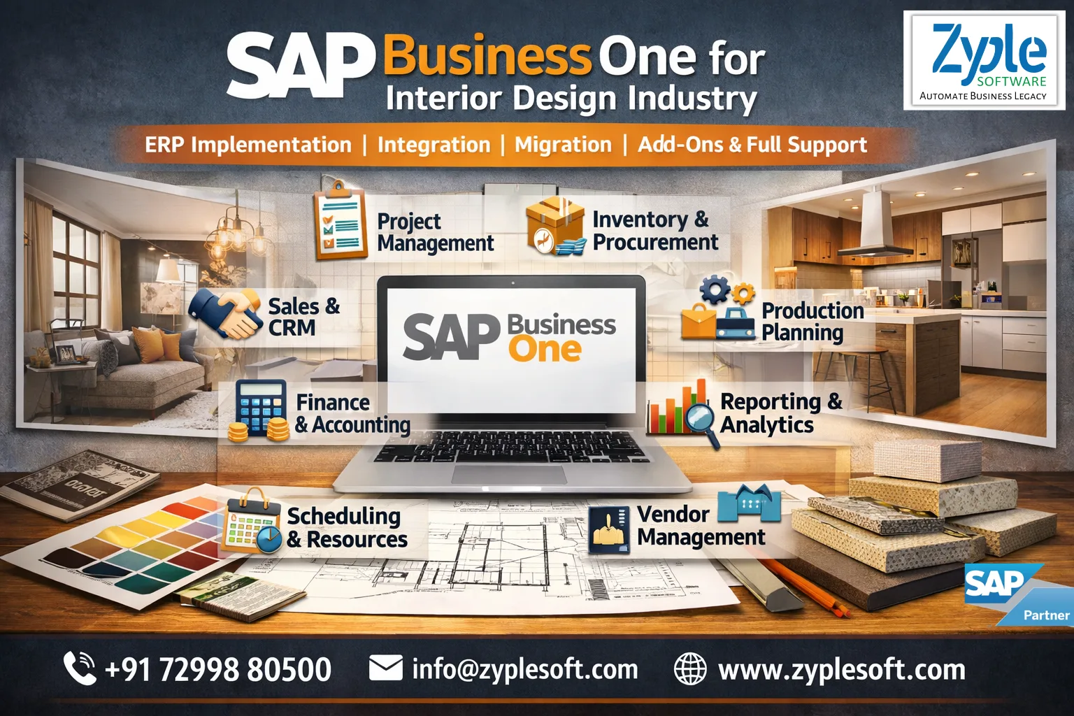 SAP Business One ERP for Interior Design