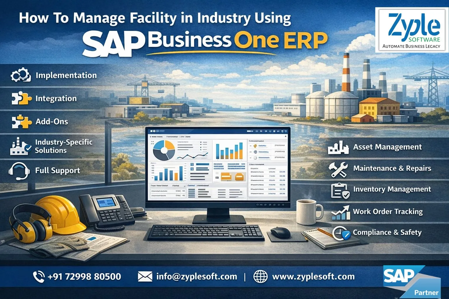 Facility Management with sap business one erp