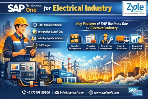 SAP Business One erp for Electrical Industry