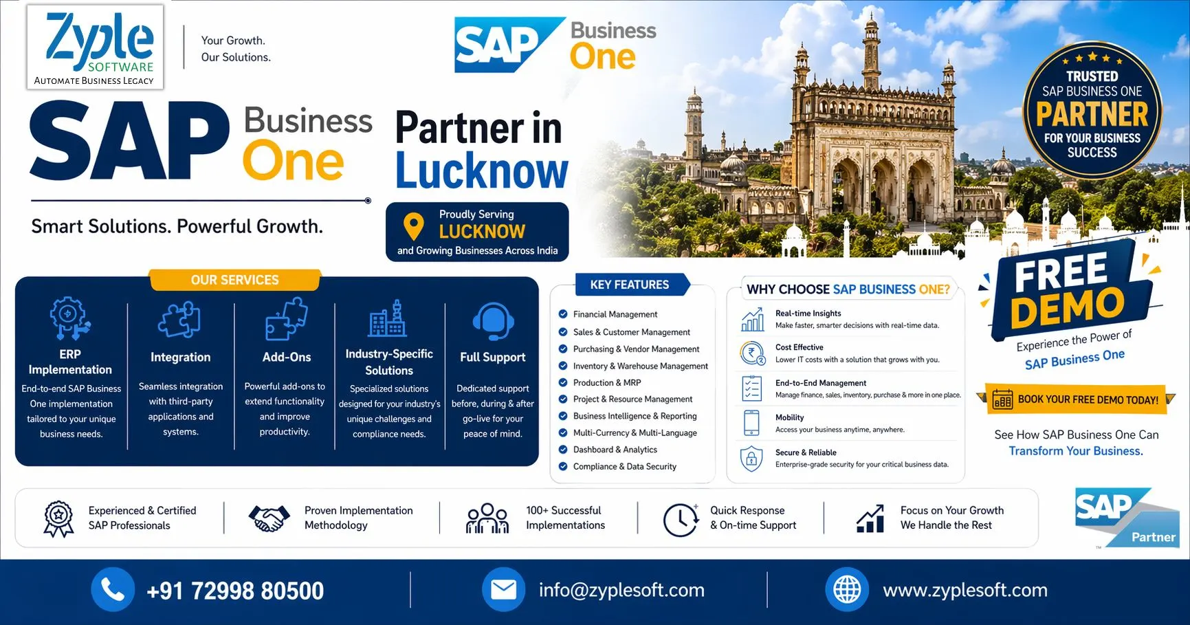 SAP Business One Partner in Lucknow