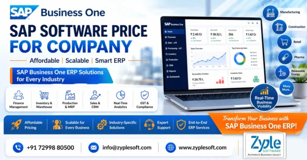 SAP Software Price for Company