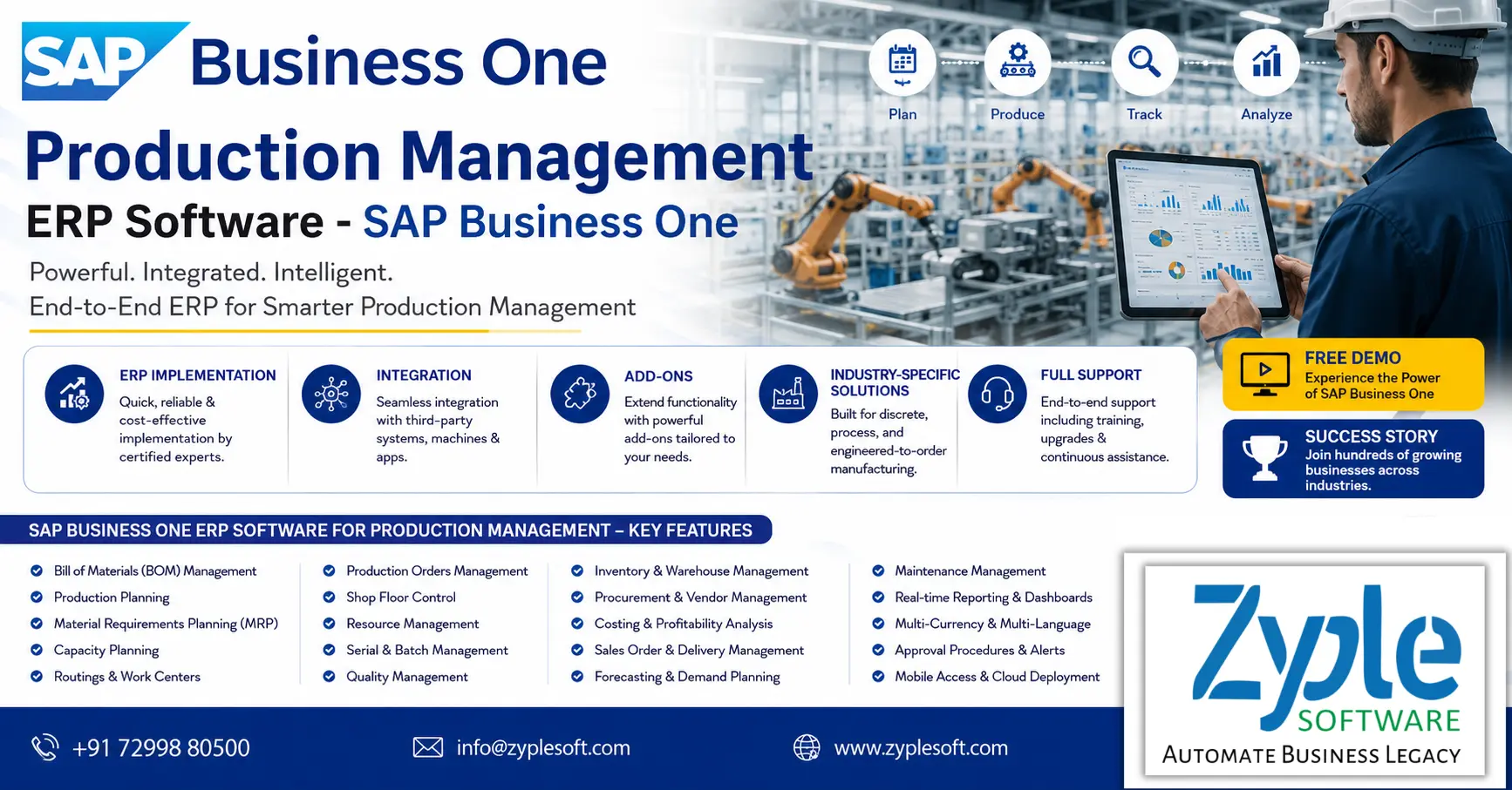 Production Management ERP Software