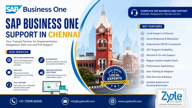 SAP Business One Support in Chennai