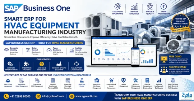 SAP Business One ERP for HVAC Equipment Manufacturing