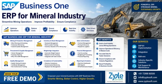 SAP Business One ERP for Mineral Industry