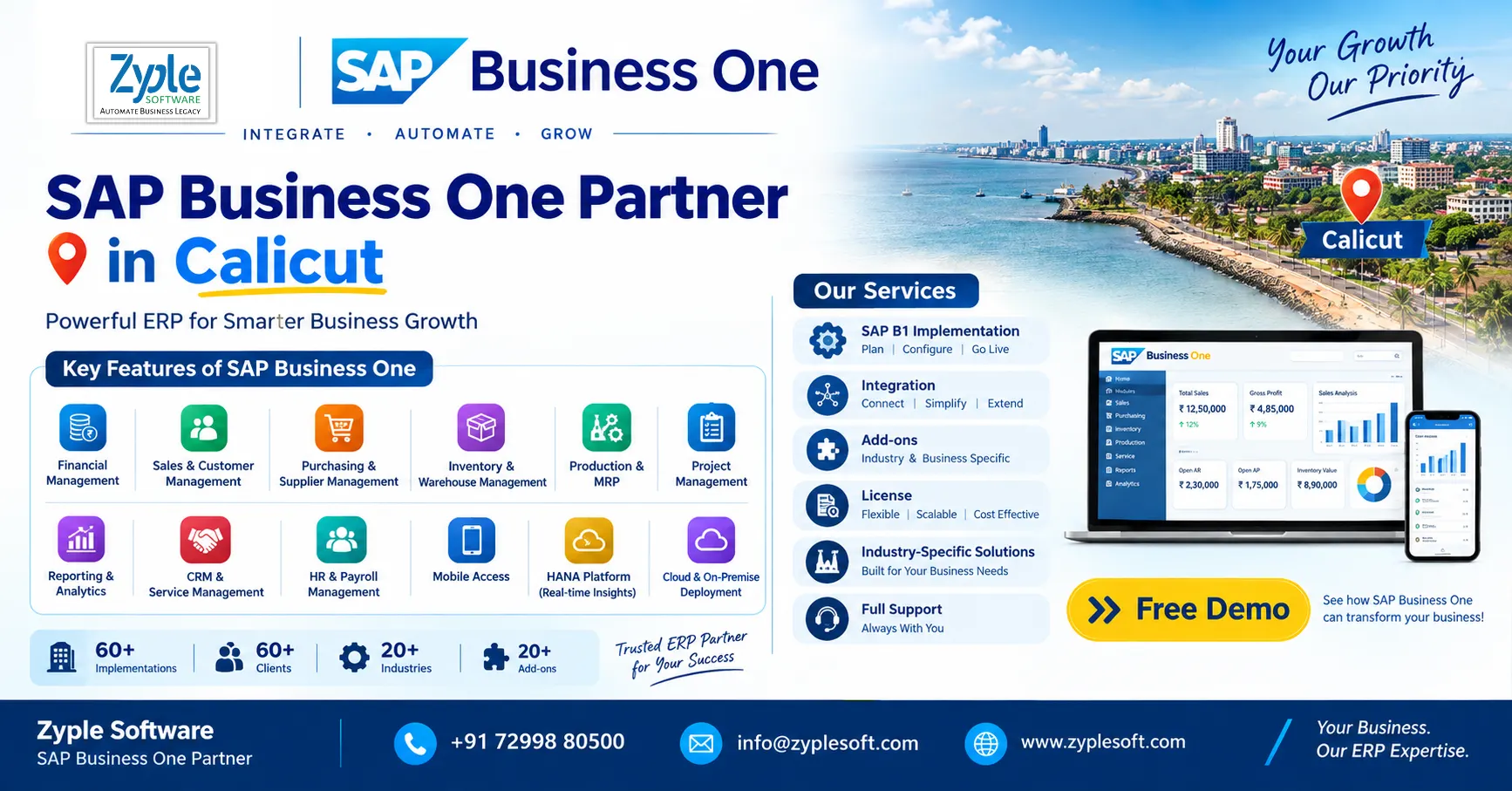 SAP Business One Partner in Calicut
