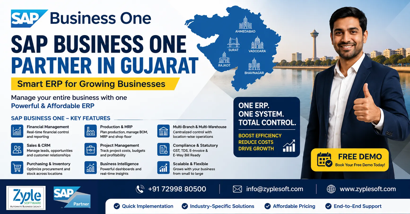SAP Business One Partner in Gujarat